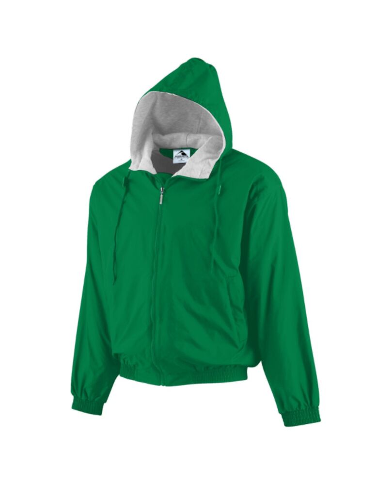 Hooded Taffeta Jacket/Fleece Lined Thumbnail