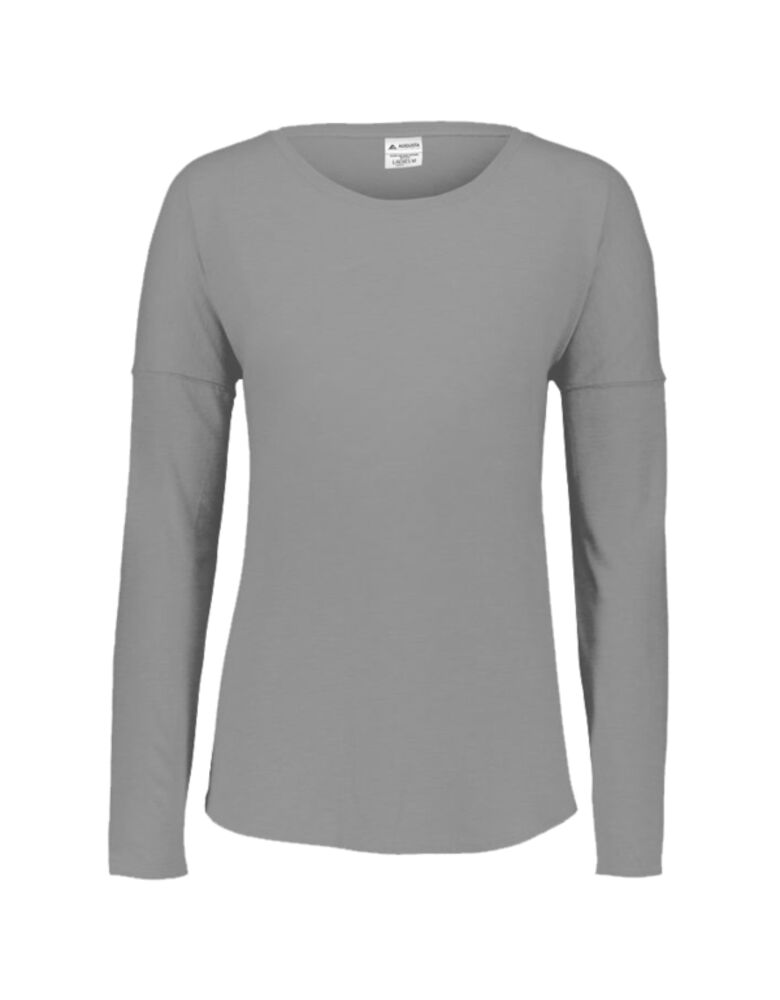 Ladies Lux Tri-Blend Long Sleeve Tee Thumbnail