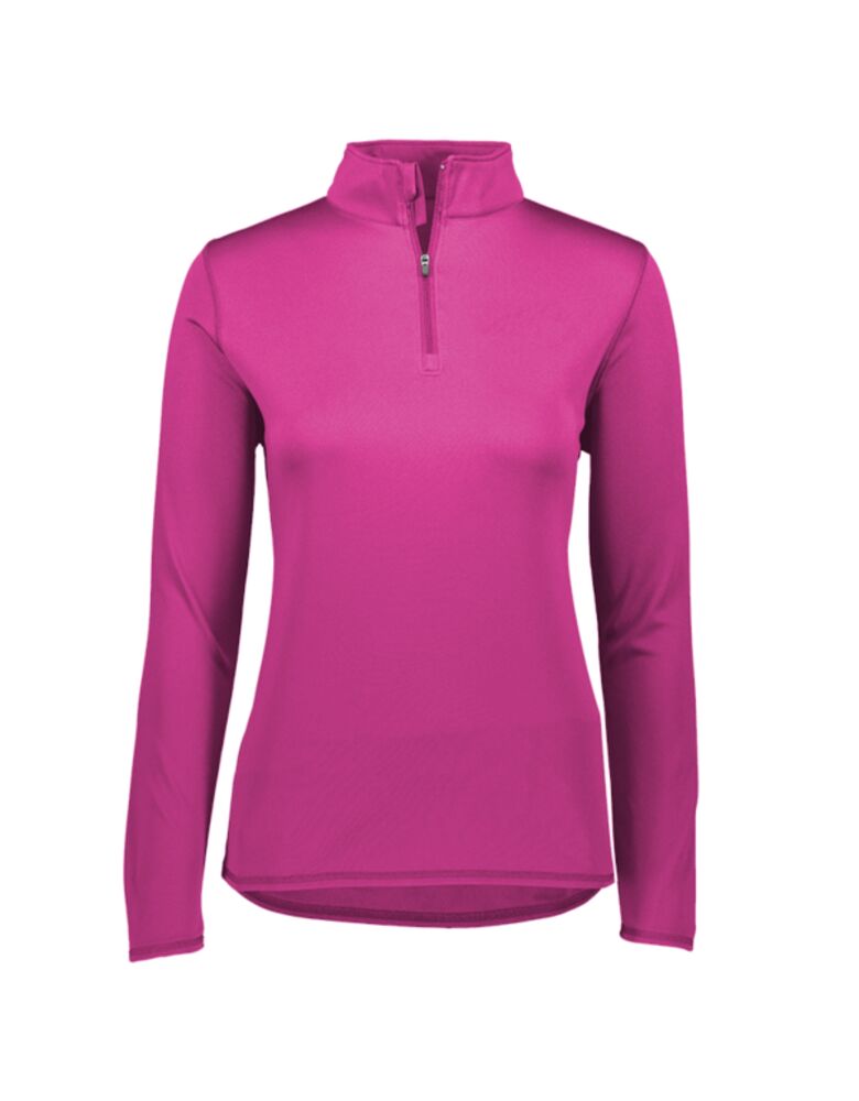 Ladies Attain Wicking 1/4 Zip Pullover Thumbnail