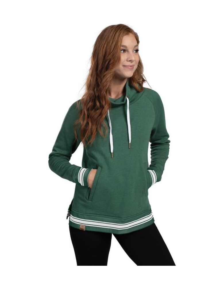 Ladies All-American Funnel Neck Pullover Thumbnail