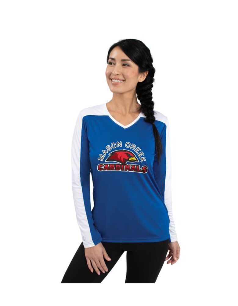 Ladies Momentum Team Long Sleeve Tee Thumbnail