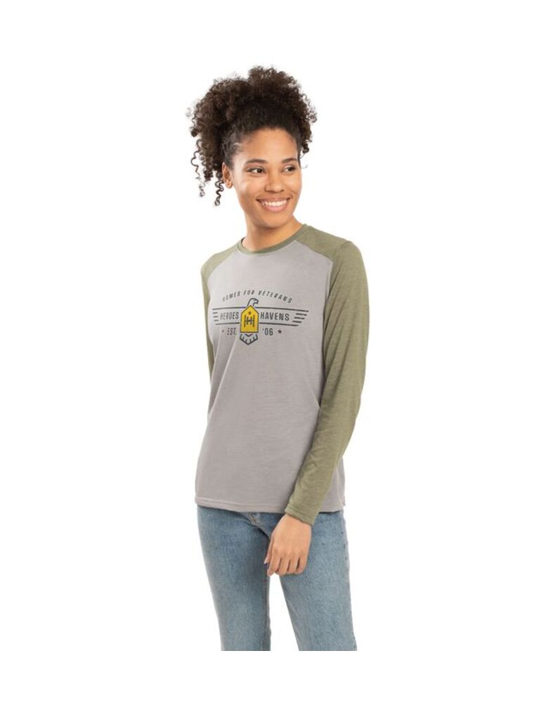 Ladies Gameday Vintage Long Sleeve Tee Thumbnail