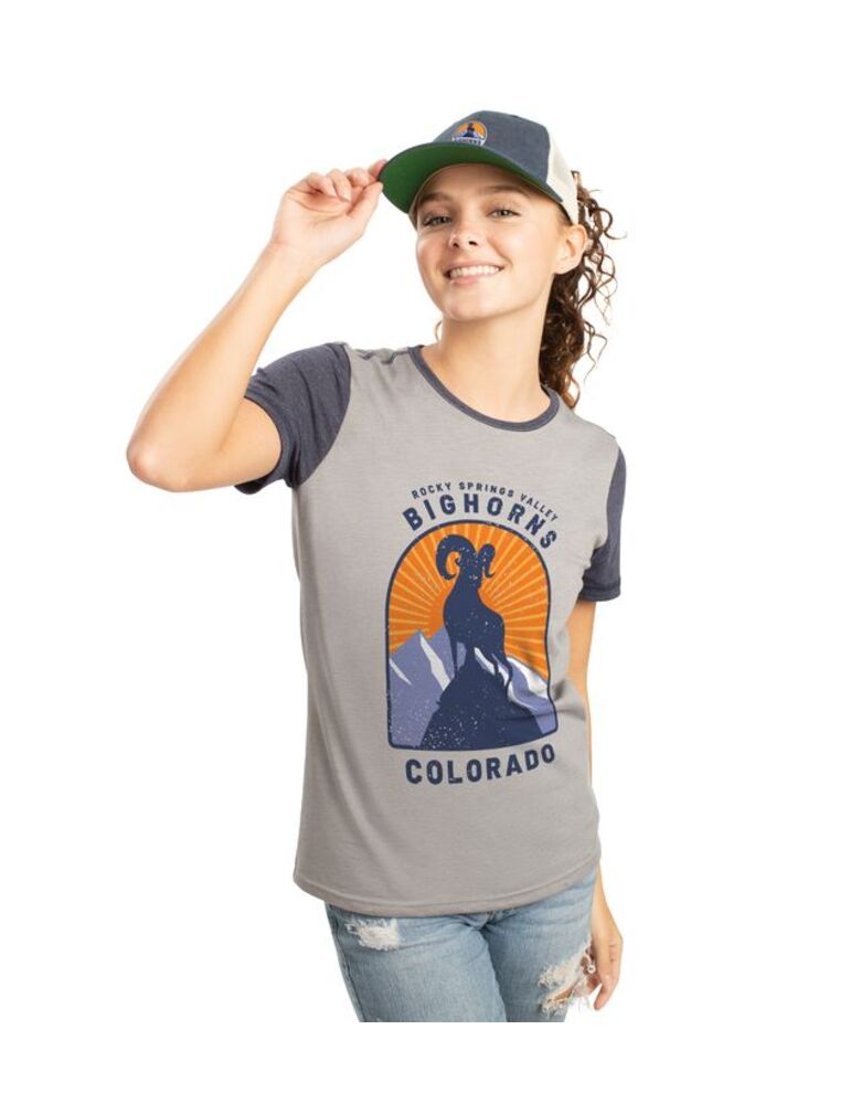 Ladies Gameday Vintage Ringer Tee Thumbnail