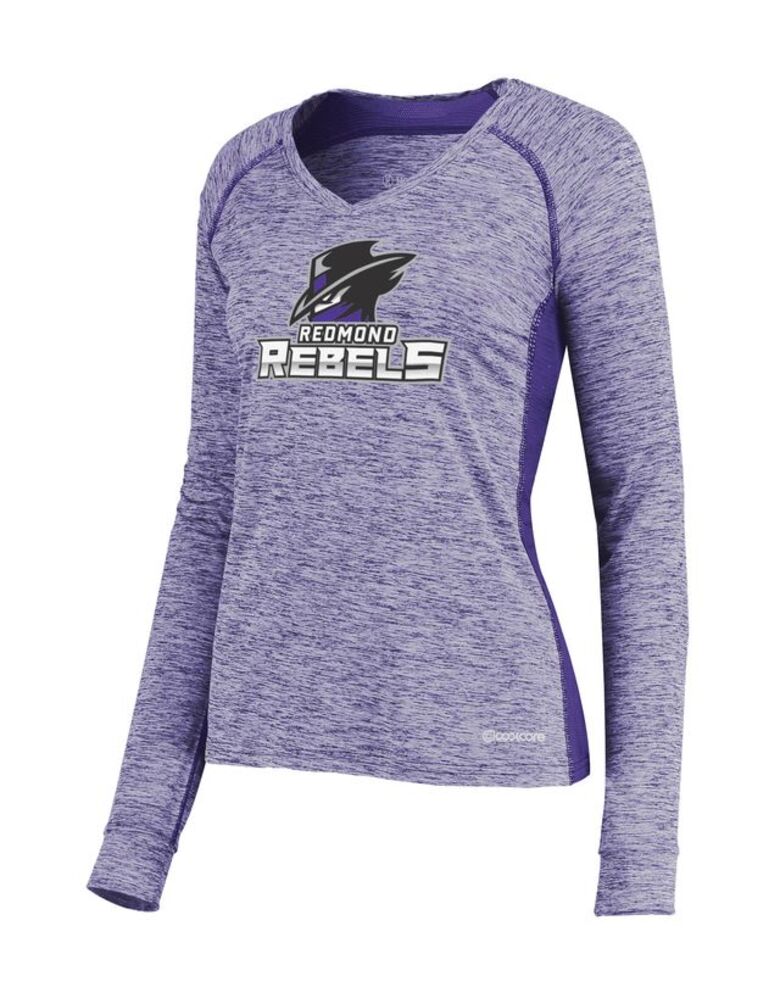 Ladies Electrify Long Sleeve Tee Powered by Coolcore(r) Thumbnail