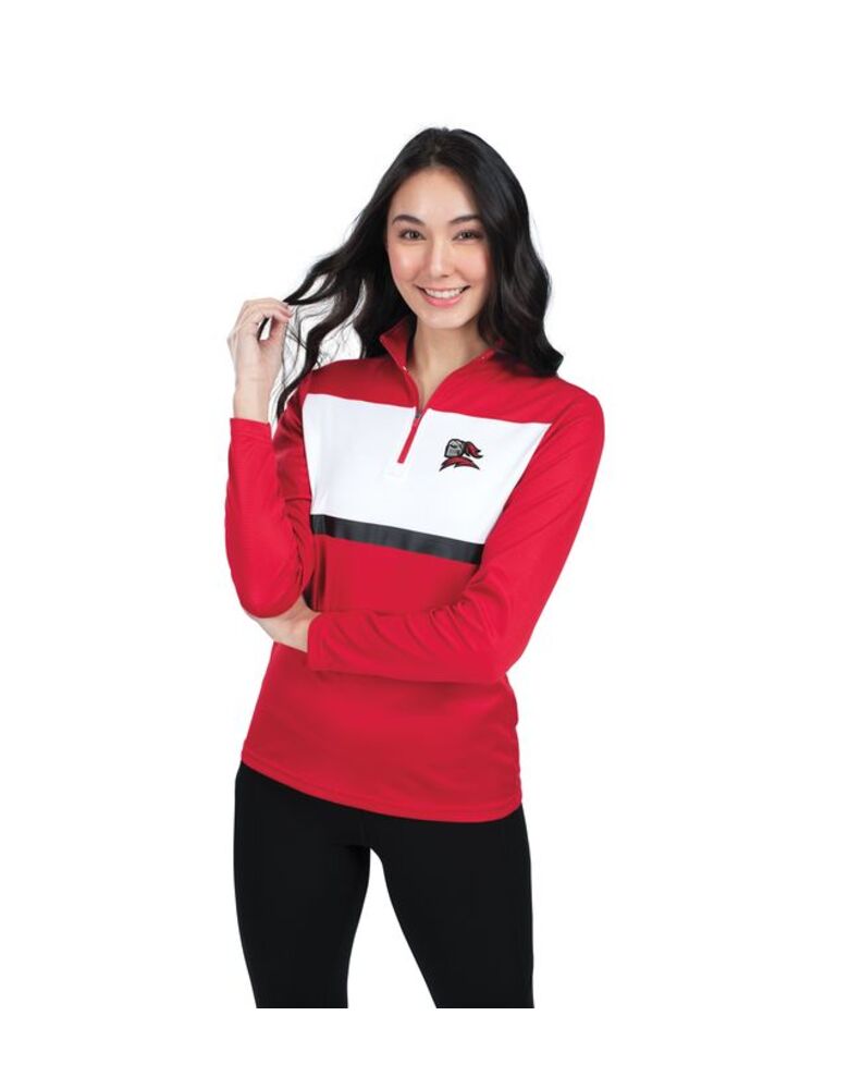 Ladies Prism Bold 1/4 Zip Pullover Thumbnail