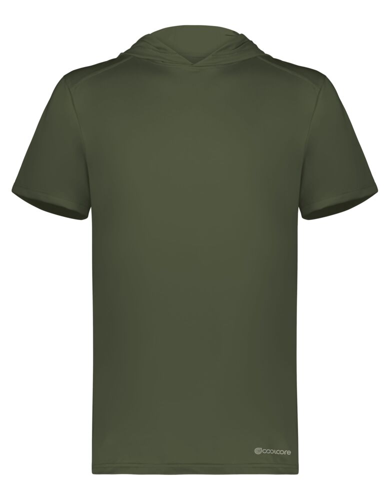 Short Sleeve Hoodie Powered by Coolcore(r) Thumbnail