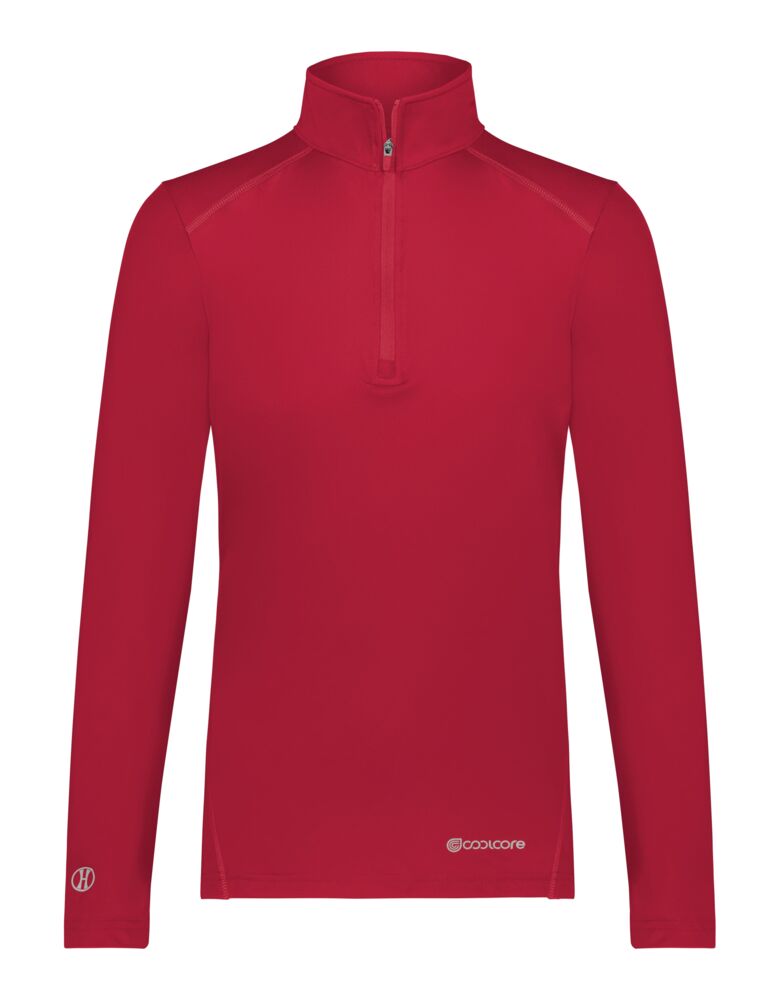 Ladies 1/4 Zip Pullover Powered by Coolcore(r) Thumbnail