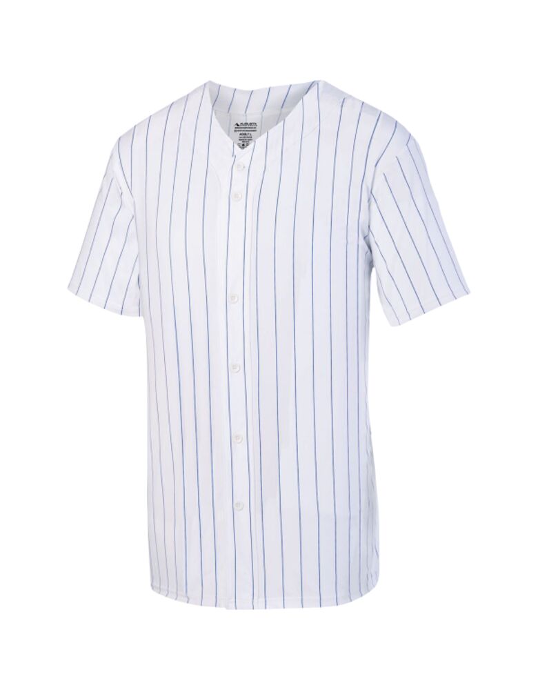 Youth Pinstripe Full-Button Jersey Thumbnail