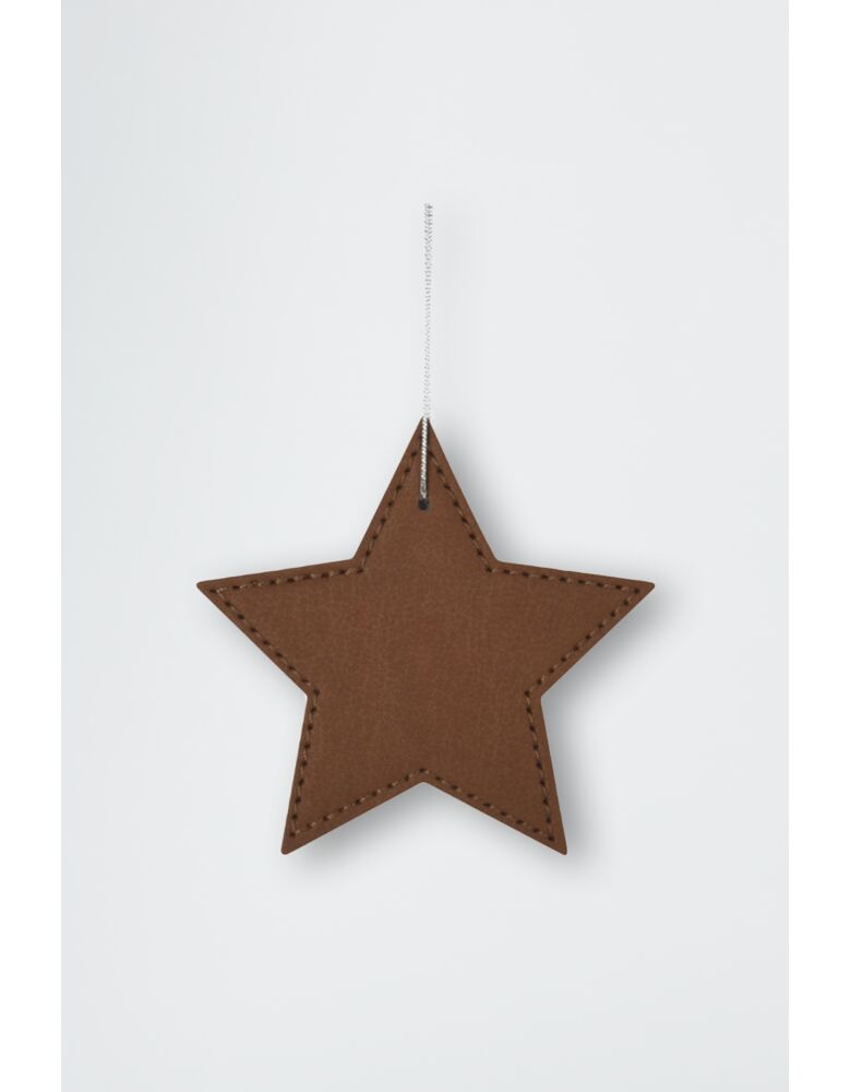 Star Leatherette Ornament Thumbnail
