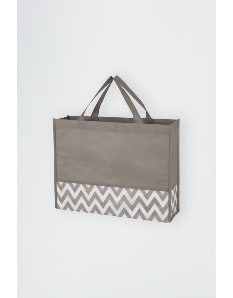 Zigzag Non-Woven Tote Bag Thumbnail