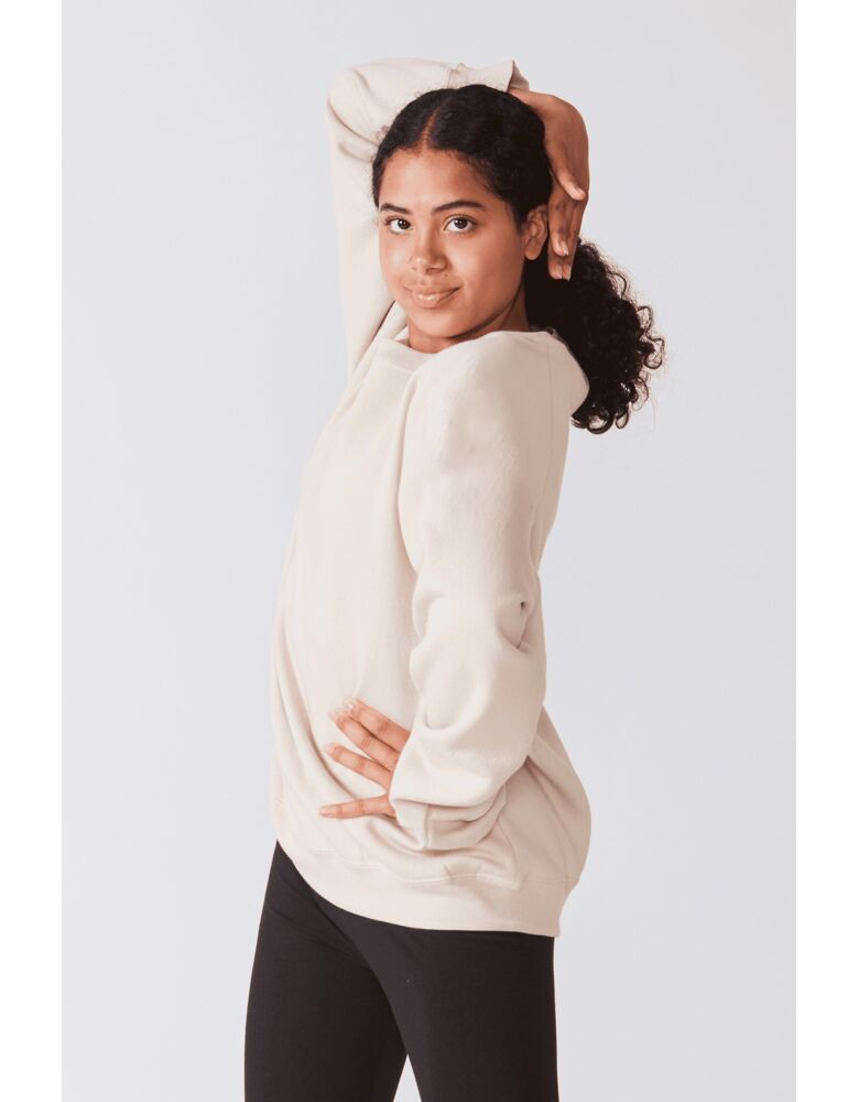 Studio Essentials Unisex Solid Raglan Sweatshirt Thumbnail