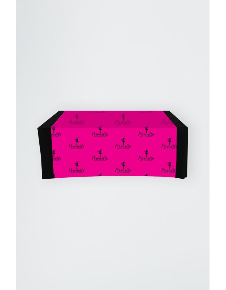 Full-Out Wider Table Runner - 60x60, Covers Front and Top of the table Thumbnail