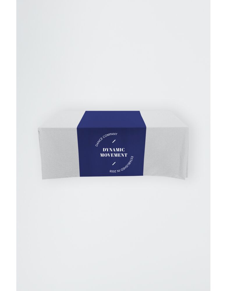 Polycotton Twill Table Runner - 30x90, Covers Front, Top and Back Thumbnail