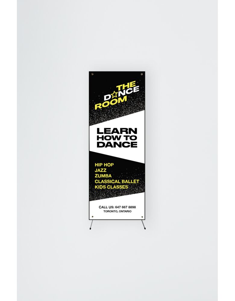 Advertising Banner - 23" x 64" Thumbnail
