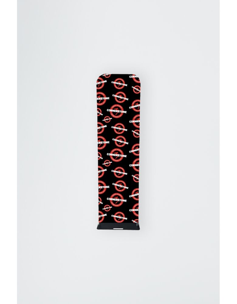 EuroFit Banner with Steel Base - 24" x 90" Thumbnail