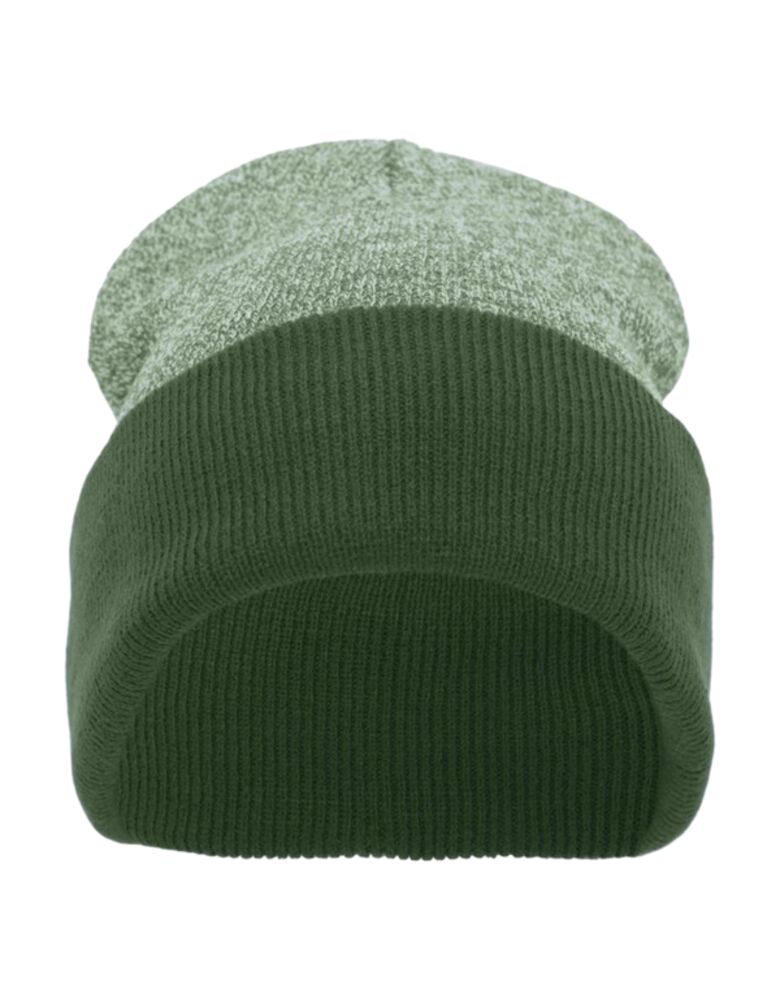 Heather Two-Tone Cuff Beanie Thumbnail