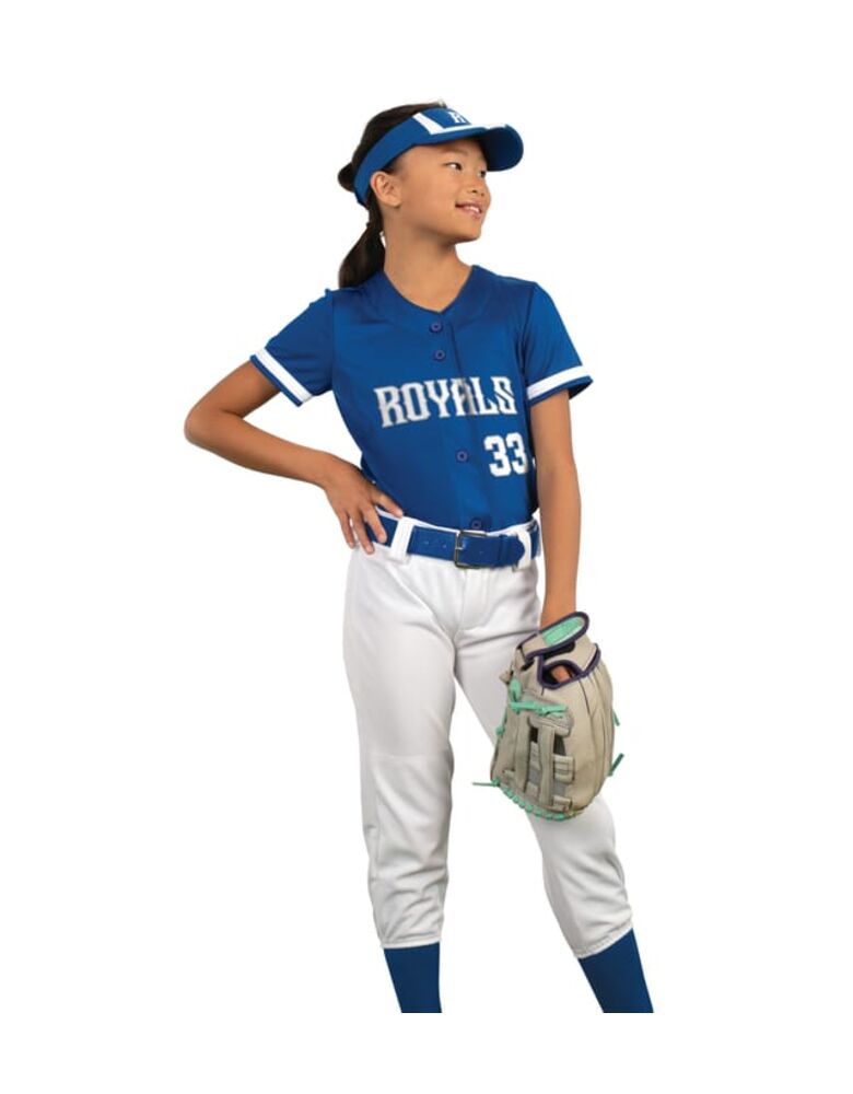 Youth Adjustable Wicking Mesh Two-Color Visor Thumbnail