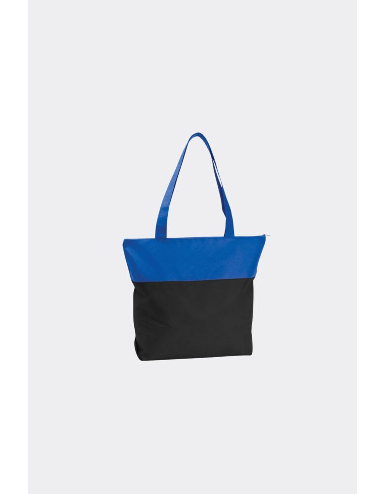 Poly Pro Two‑Tone Zippered Tote Thumbnail