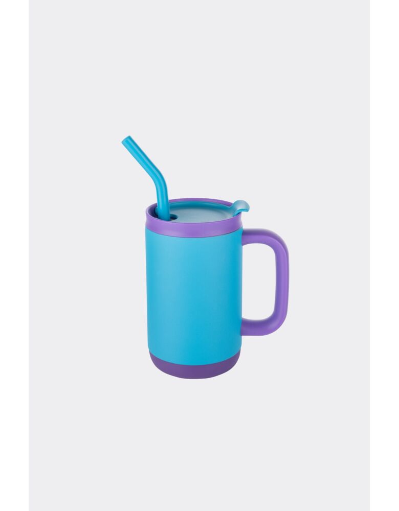 Abelia SS Sip & Twist Lid Mug w/Straw - 16oz Thumbnail