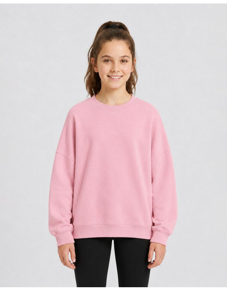 Studio Essentials Oversized Drop Shoulder Crewneck Thumbnail