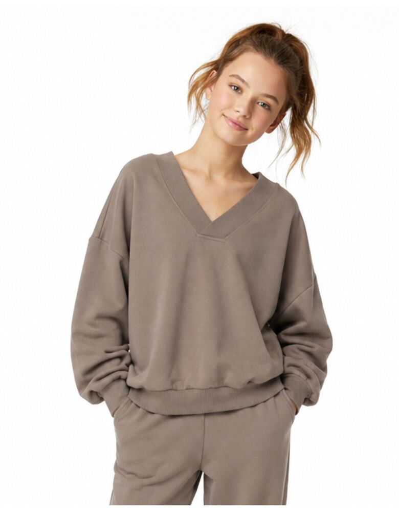 SLX French Terry Youth & Adult Oversized V-Neck  Thumbnail