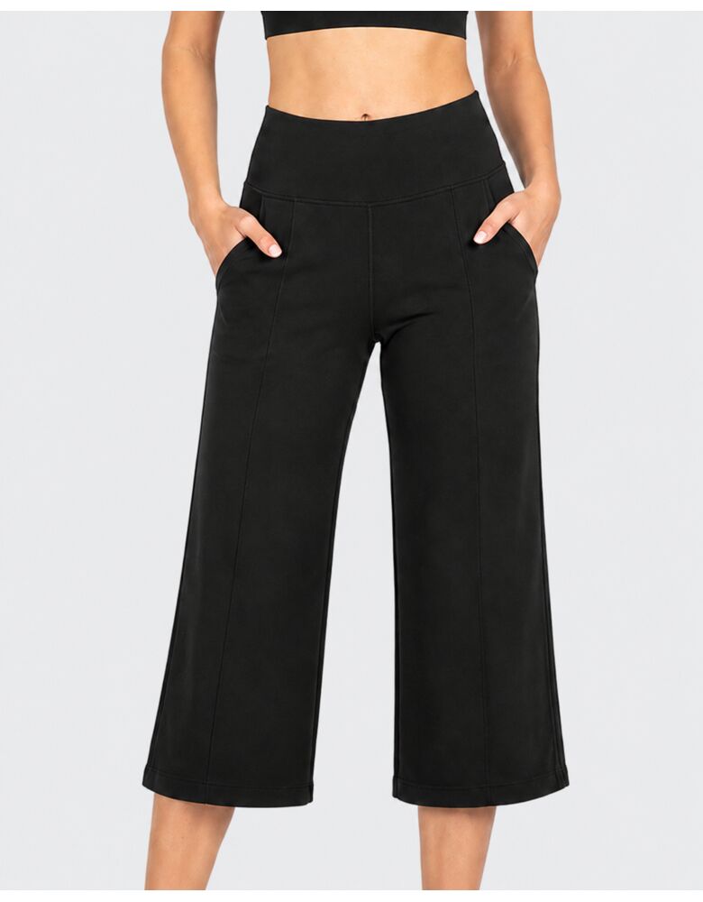 Studio Essentials Mid Rise Wide Leg Pants Thumbnail