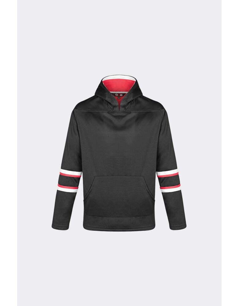 Dangle Unisex Pullover Hockey Lace Hooded Sweatshirt Thumbnail