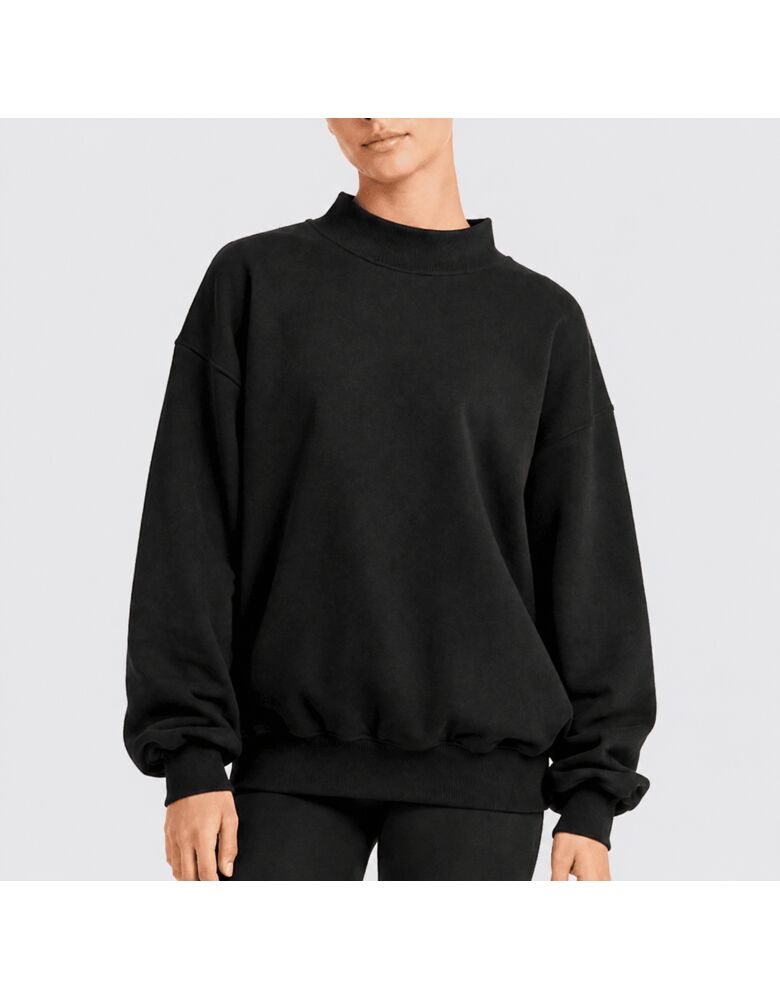 Studio Essentials Oversized Mock Neck Sweater Thumbnail