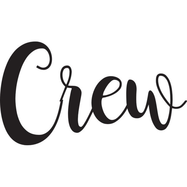 crew cursive Thumbnail