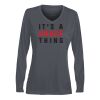 Ladies NexGen Wicking Long Sleeve Tee Thumbnail