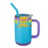Abelia SS Sip & Twist Lid Mug w/Straw - 16oz Thumbnail