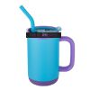 Abelia SS Sip & Twist Lid Mug w/Straw - 16oz Thumbnail