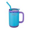 Abelia SS Sip & Twist Lid Mug w/Straw - 16oz Thumbnail
