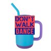Abelia SS Sip & Twist Lid Mug w/Straw - 16oz Thumbnail