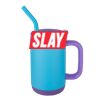 Abelia SS Sip & Twist Lid Mug w/Straw - 16oz Thumbnail