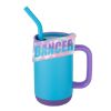 Abelia SS Sip & Twist Lid Mug w/Straw - 16oz Thumbnail