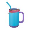 Abelia SS Sip & Twist Lid Mug w/Straw - 16oz Thumbnail