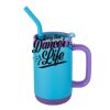 Abelia SS Sip & Twist Lid Mug w/Straw - 16oz Thumbnail