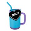 Abelia SS Sip & Twist Lid Mug w/Straw - 16oz Thumbnail