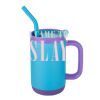 Abelia SS Sip & Twist Lid Mug w/Straw - 16oz Thumbnail