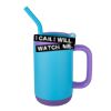 Abelia SS Sip & Twist Lid Mug w/Straw - 16oz Thumbnail