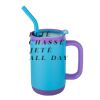 Abelia SS Sip & Twist Lid Mug w/Straw - 16oz Thumbnail