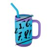 Abelia SS Sip & Twist Lid Mug w/Straw - 16oz Thumbnail