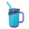 Abelia SS Sip & Twist Lid Mug w/Straw - 16oz Thumbnail