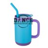 Abelia SS Sip & Twist Lid Mug w/Straw - 16oz Thumbnail