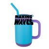 Abelia SS Sip & Twist Lid Mug w/Straw - 16oz Thumbnail