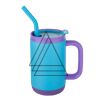 Abelia SS Sip & Twist Lid Mug w/Straw - 16oz Thumbnail