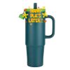 Kentia SS Travel Mug w/Silicone Straw & Charm Holder - 30oz Thumbnail