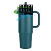 Kentia SS Travel Mug w/Silicone Straw & Charm Holder - 30oz Thumbnail