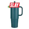 Kentia SS Travel Mug w/Silicone Straw & Charm Holder - 30oz Thumbnail